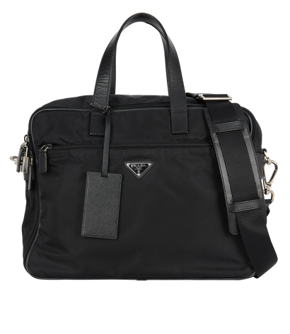 Prada Nylon Briefcase, front view